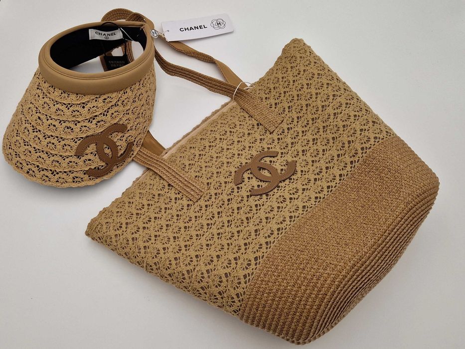 шоппер chanel з козирьком сумка chanel