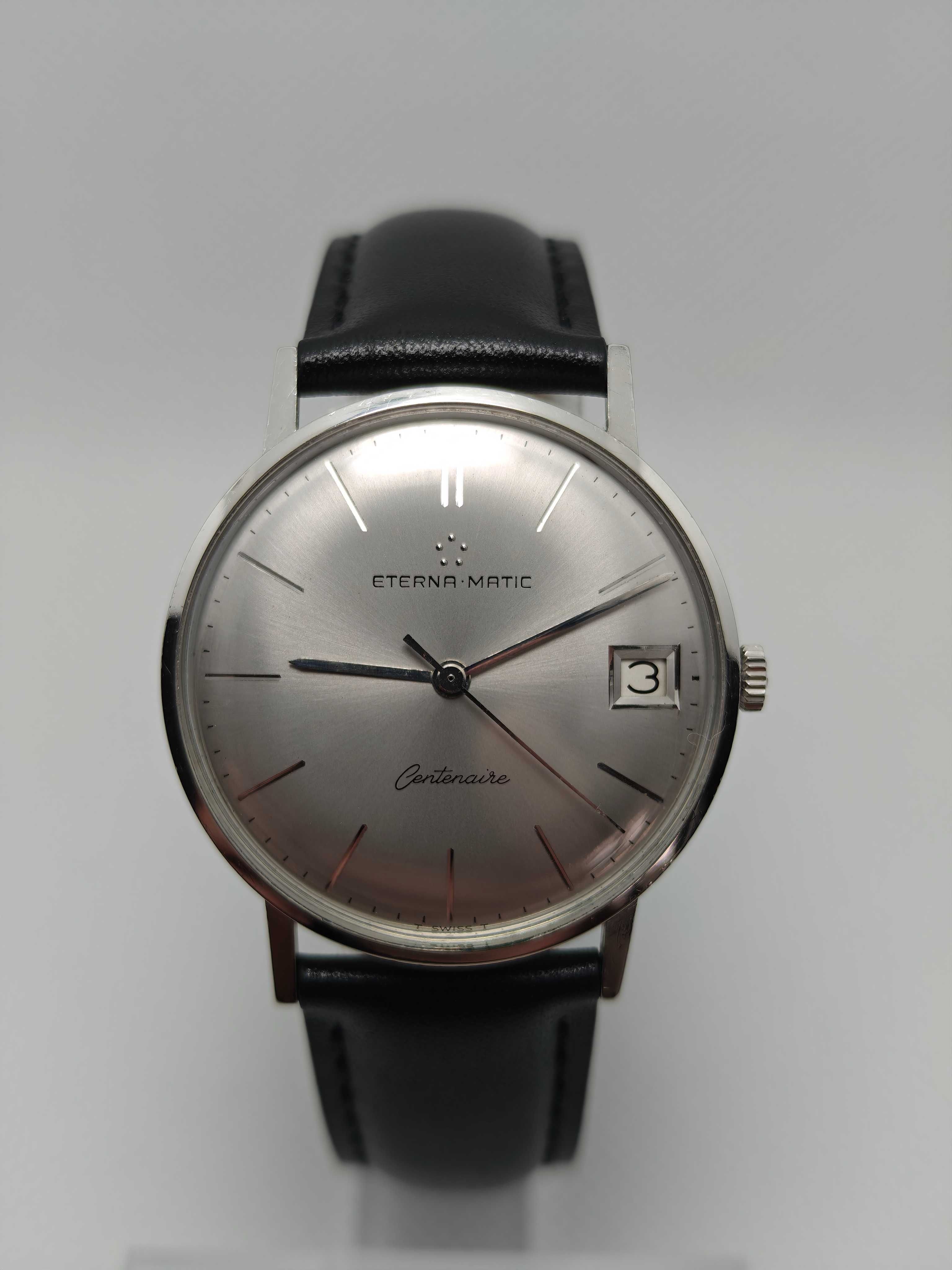 Eterna Matic Centenaire Automatic 1964 r. zegarek męski piękny stan