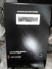 Джерело безперебійного живлення LPY-W-PSW-5000VA+ (3500Вт) 10A/20A