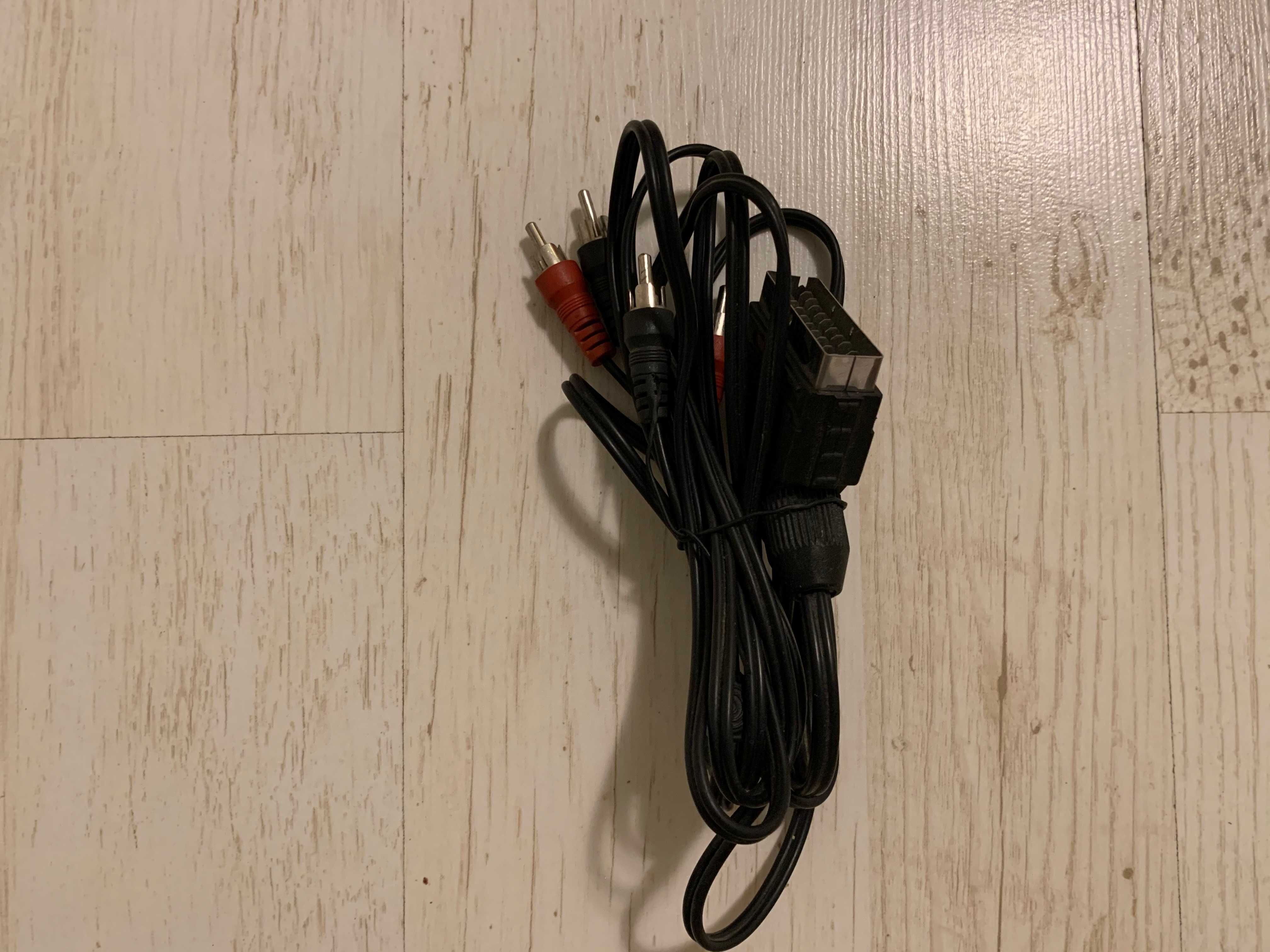 Kabel euro scart na 4 x RCA 1,2m