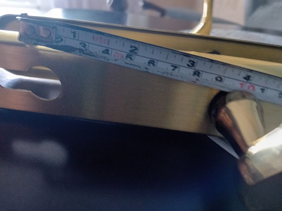 Klamki mosiężne 3 komplety