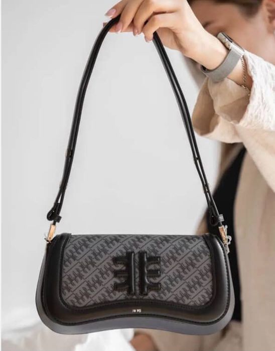 Сумка чорна JW PEI з пильником