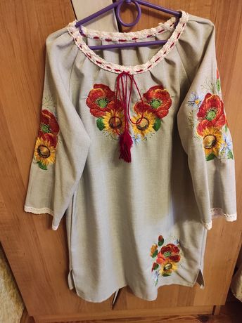 Плаття, сукня, вишиванка для дівчинки 8-9 років