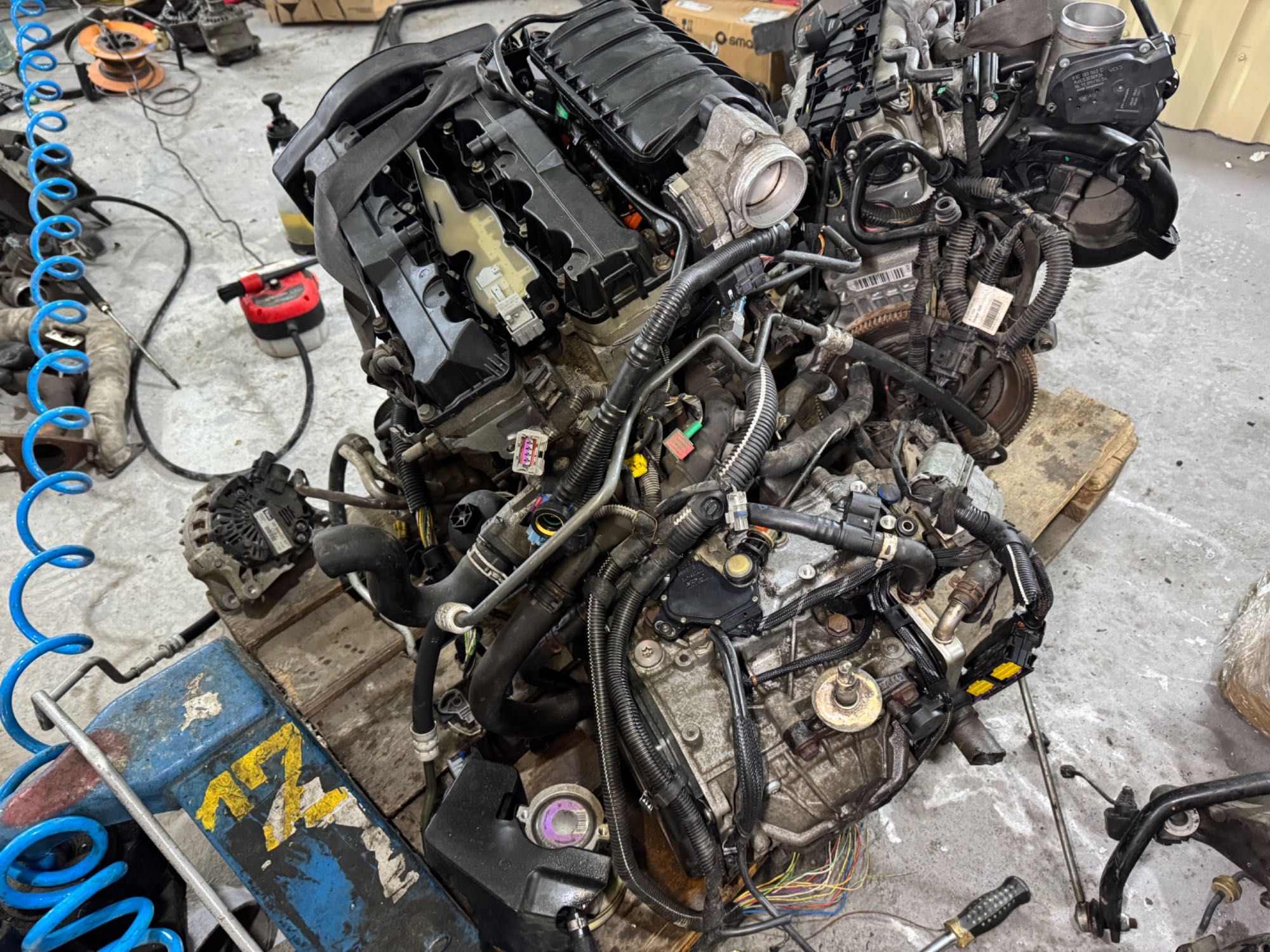 Двигатель NFU 1.6 Peugeot/Citroen