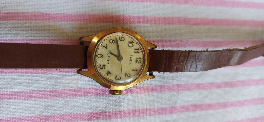 ZARIA 17 Jewels zegarek damski vintage