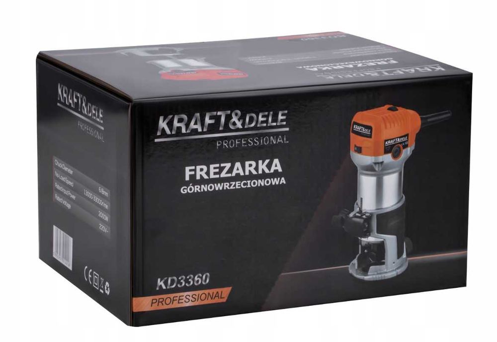 Nowa FREZARKA Górnowrzecionowa 2000W Wycinarka Regulacja (WYPRZEDAŻ)