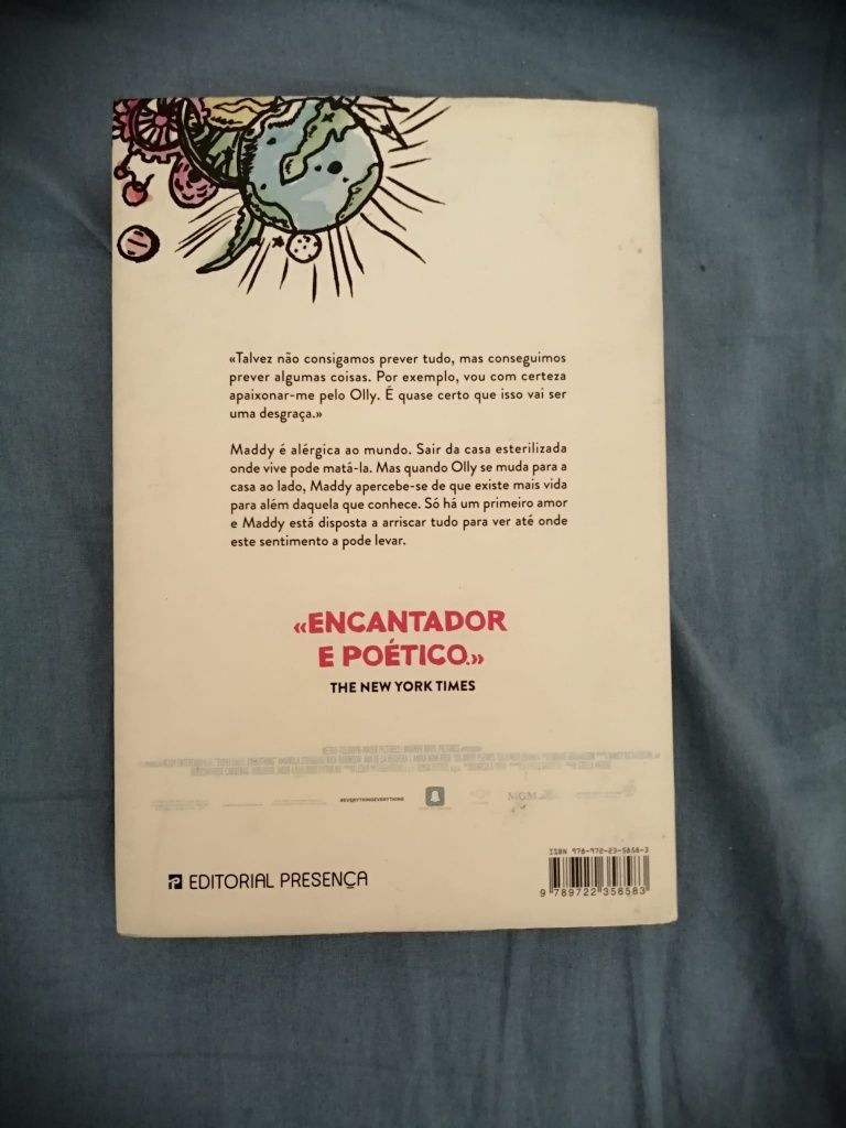 Livro Tudo, Tudo e Nós