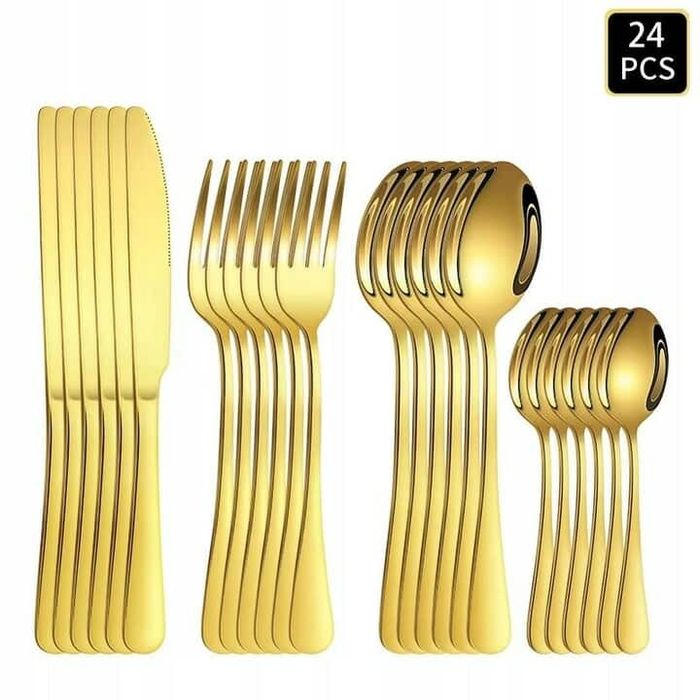 Sztućce 24 elementów