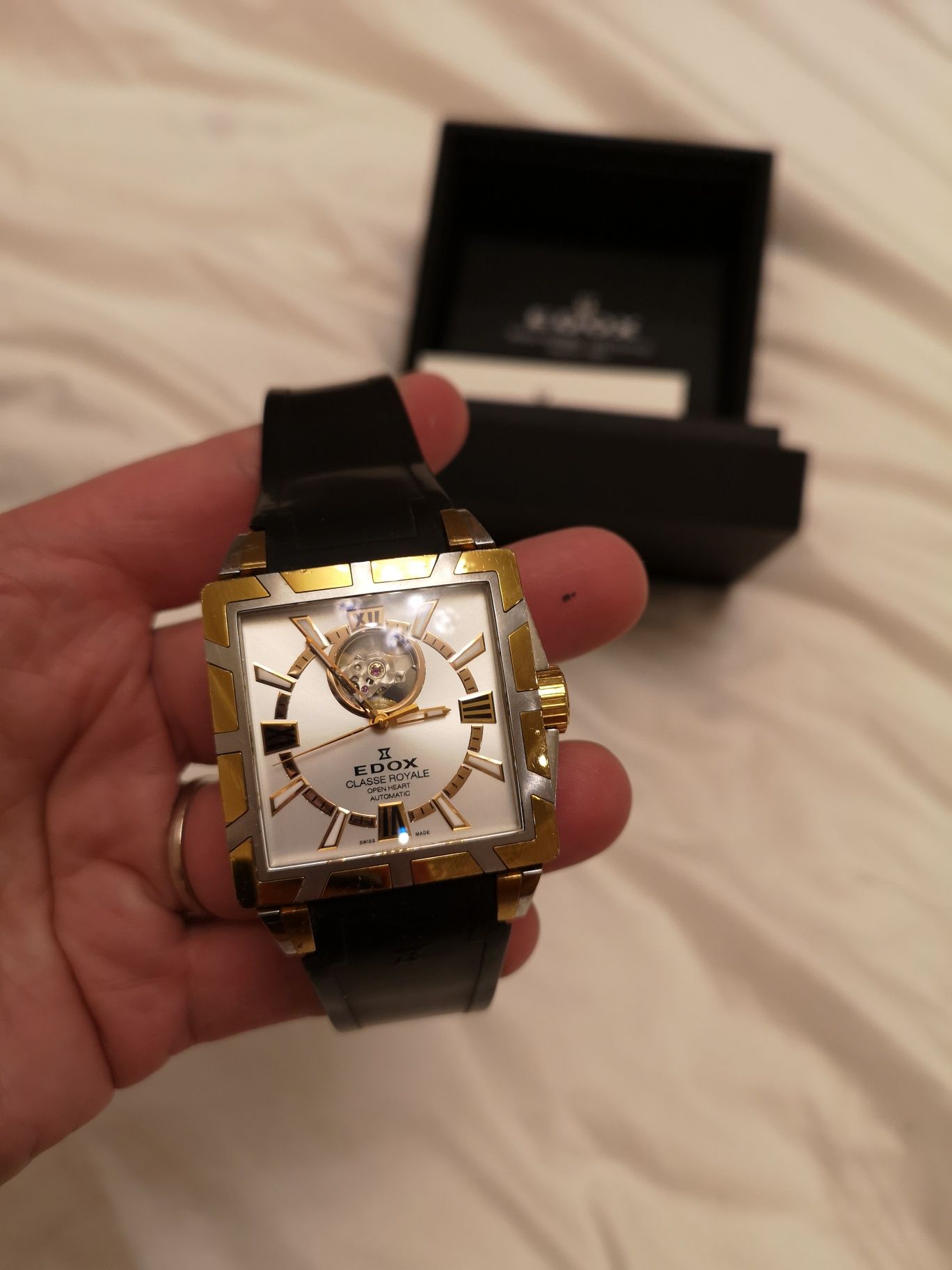 Edox часы мужские classe royale