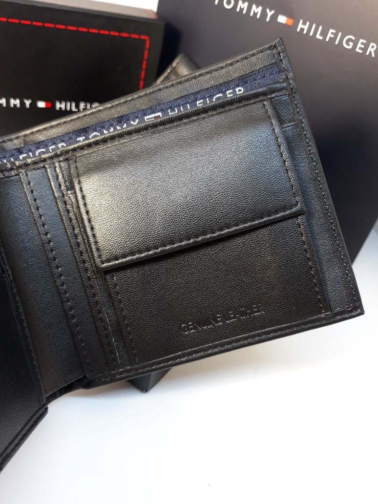 Чоловічий гаманець з візитнецею томмі | Мужской кошелек хилфигер
