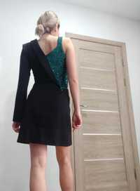 Плаття vovk платье, сукня піджак випускний коктейльне міні міді