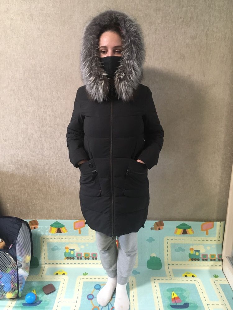 Зимовий жіночий пуховик пальто Meajlateer 42 (s) курточка