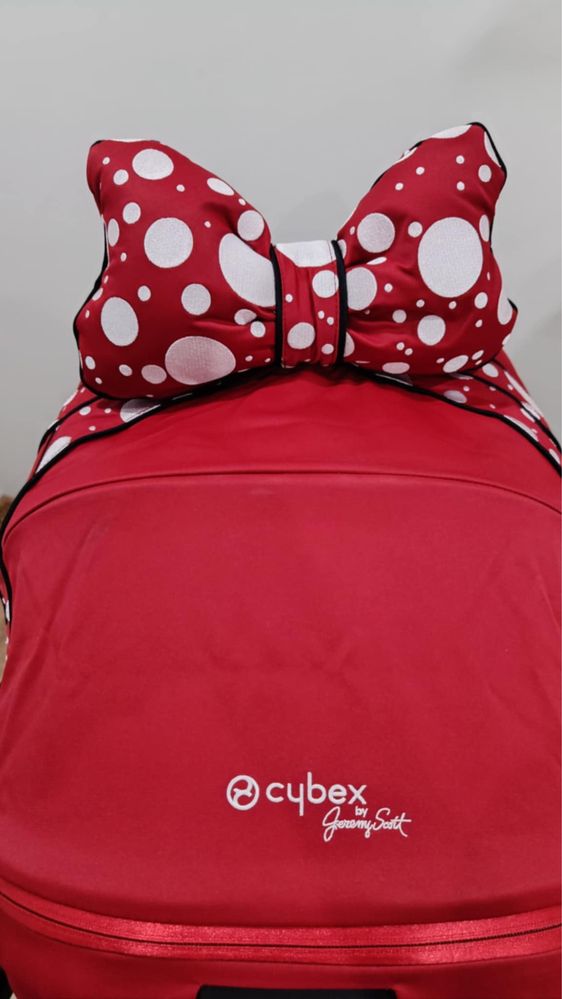 Cybex priam 4.0 tapicerka  Jeremy Scott Petticoat red