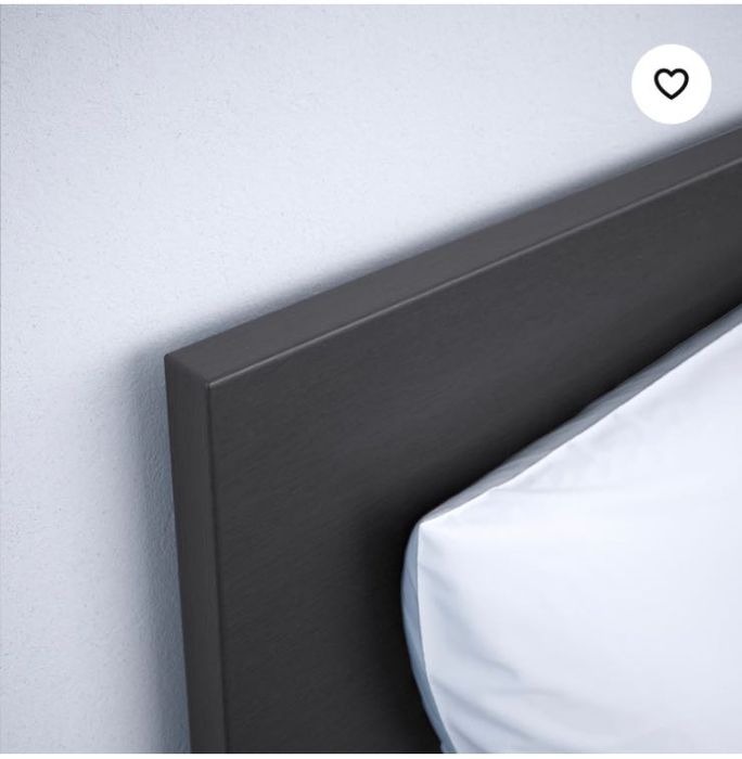 Vendo cama de casal modelo MALM do Ikea.