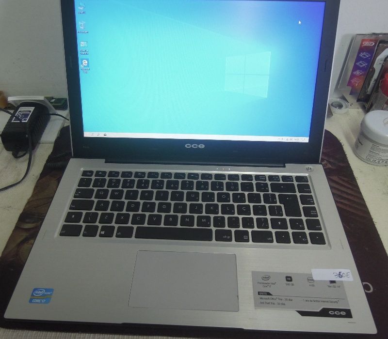 CCE notebook ultra thin t745 i7 14 polegadas