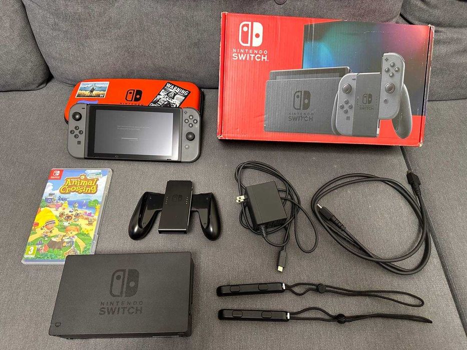Nintendo Switch + 64GB, Animal crossing в комплекті