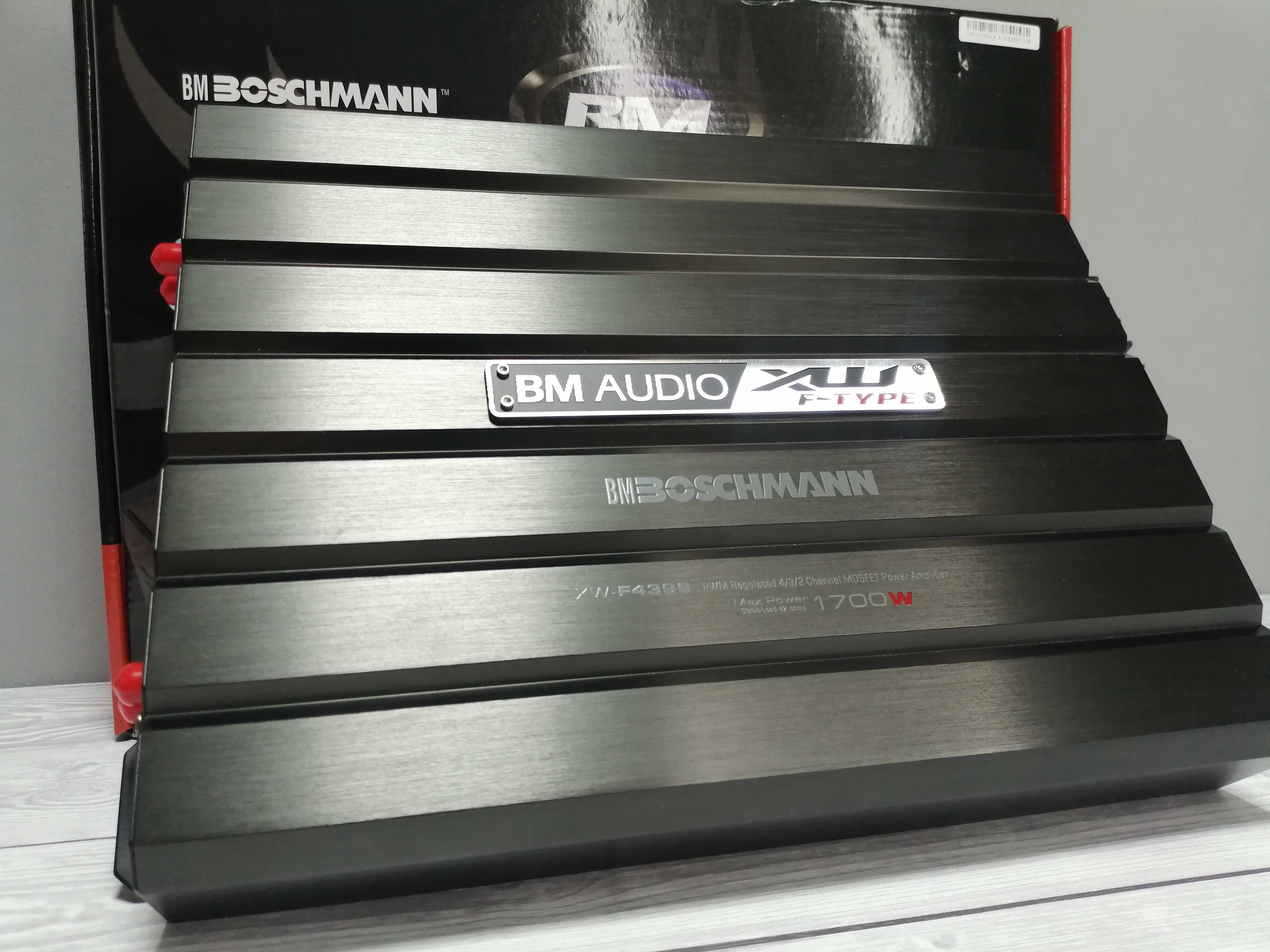 Потужний 4-х канальний підсилювач Boschmann BM Audio XW-F4399
