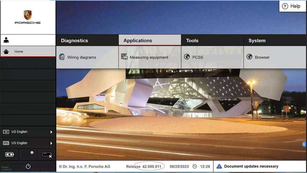 NAJNOWSZY Porsche Piwis 3 ZESTAW + Laptop Interfejs diagnostyczny