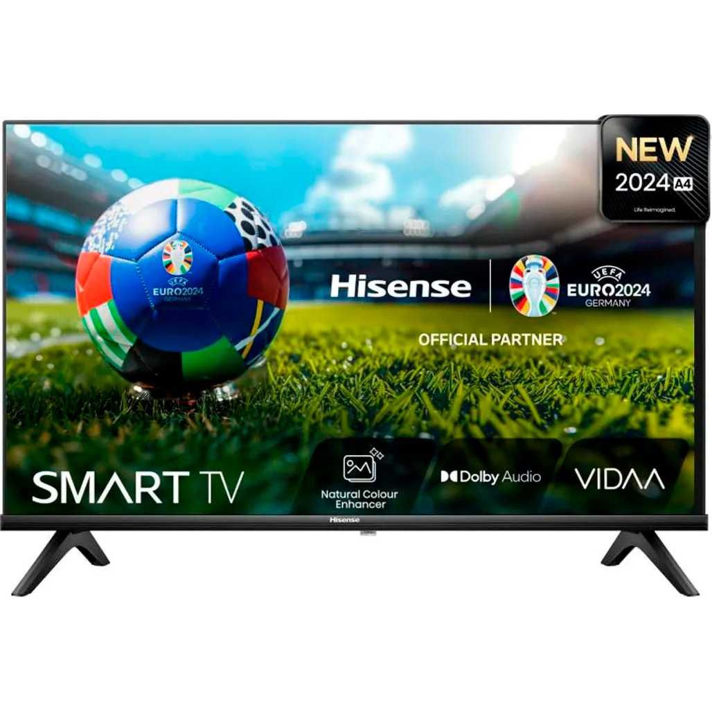 TV 40" LED Hisense 40A4N SmartTV FullHD OS VIDAA U7 4Gb Wi-Fi 2,4GHz