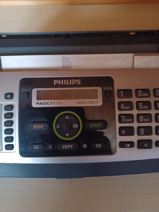 Telefon stacjonarny z faxem
