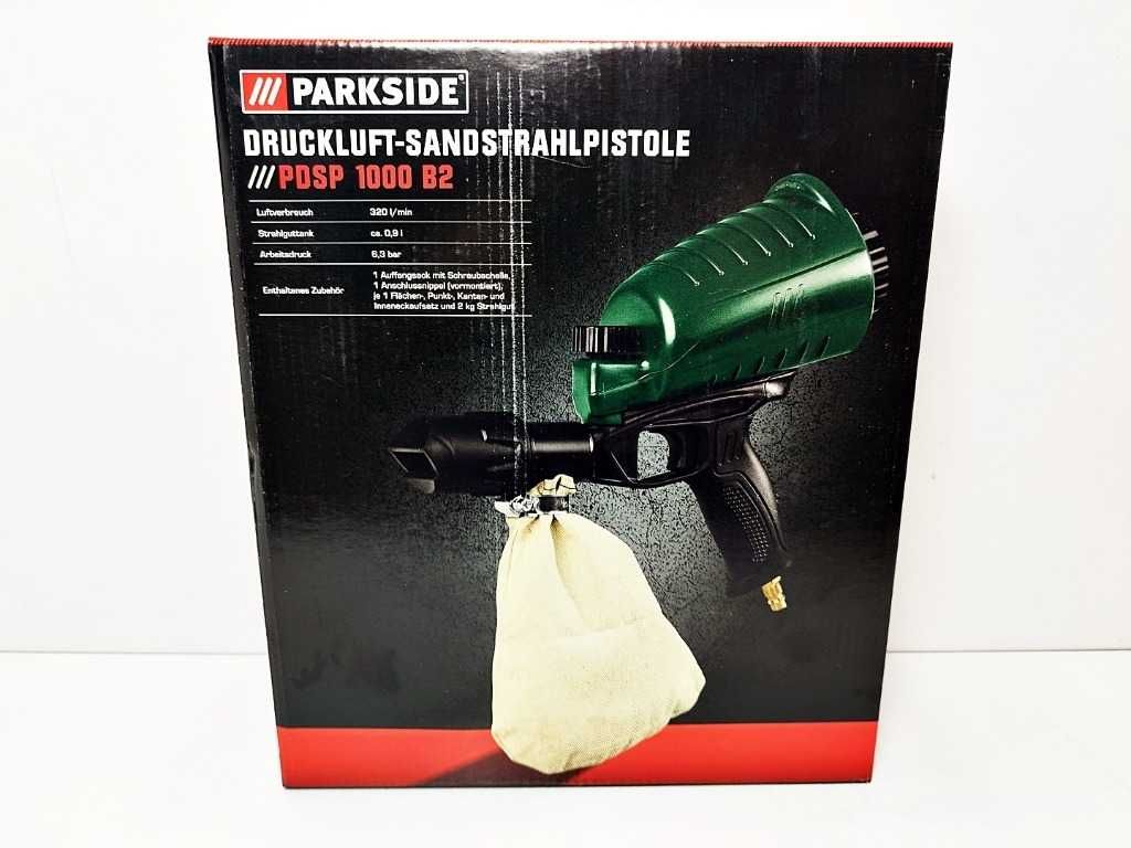 pistolet do piaskowania Parkside PDSP 1000 B2