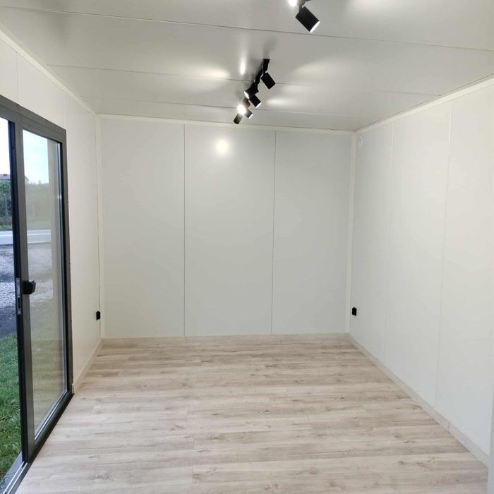 Pawilon handlowy biurowy gastronomiczny WC 6x3