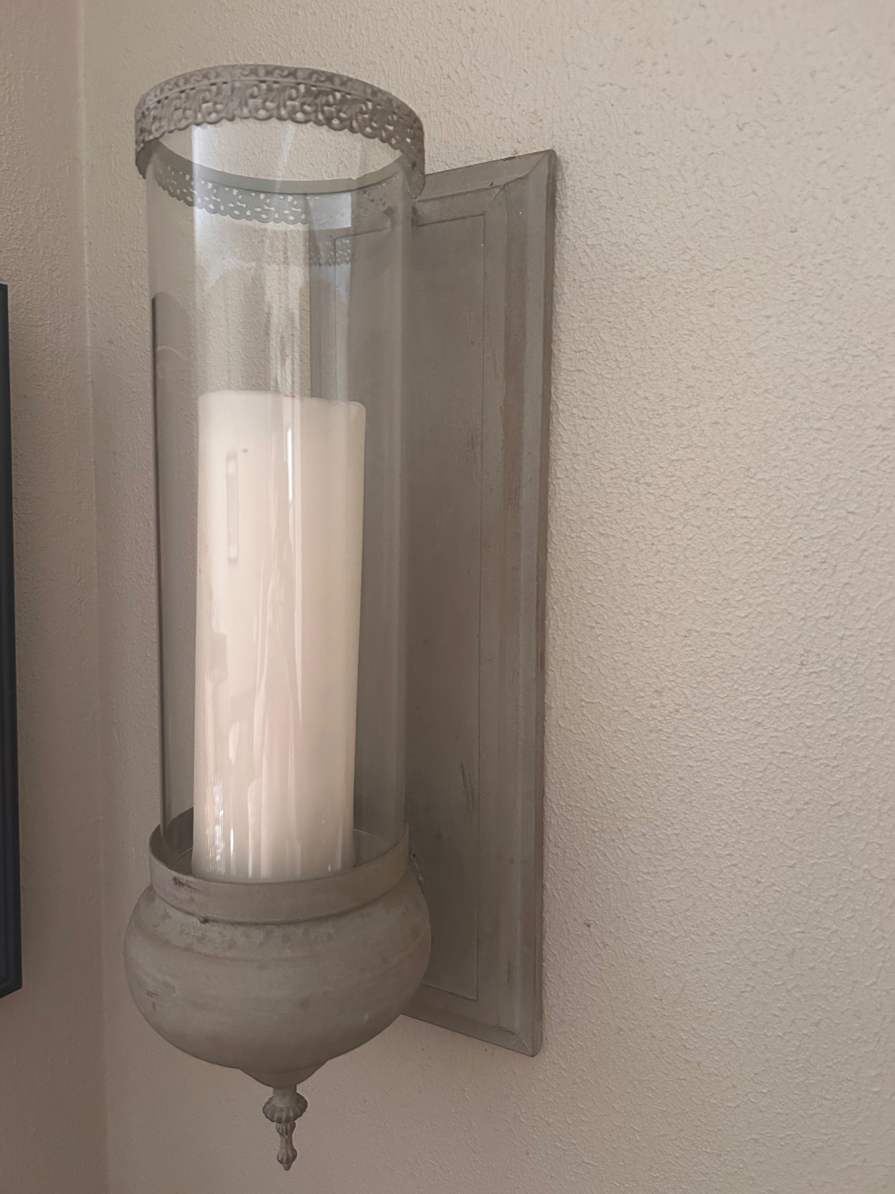 Suportes de Parede para Vela em Metal