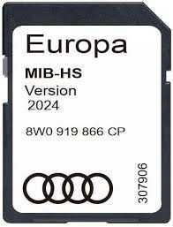 Instalo Mapas Audi MMI 4G MIBHS 2024 Europa