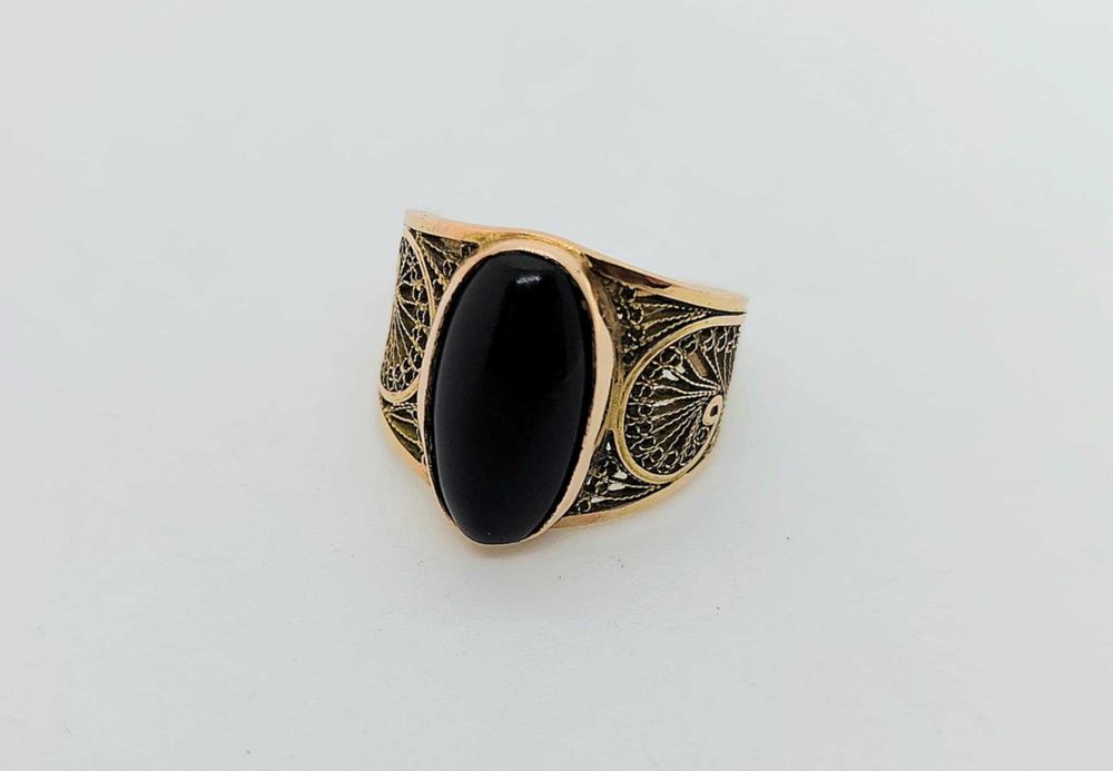 Złoty pierścionek próby 583 - 6,59g (Rozmiar 20)