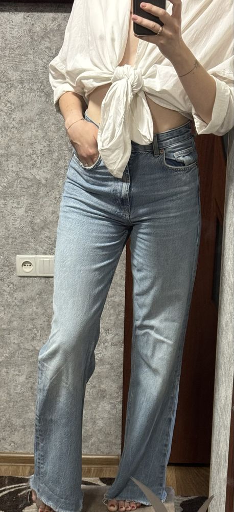 Джинси zara , розмір eur 36 , mex 26 , трикутник zara