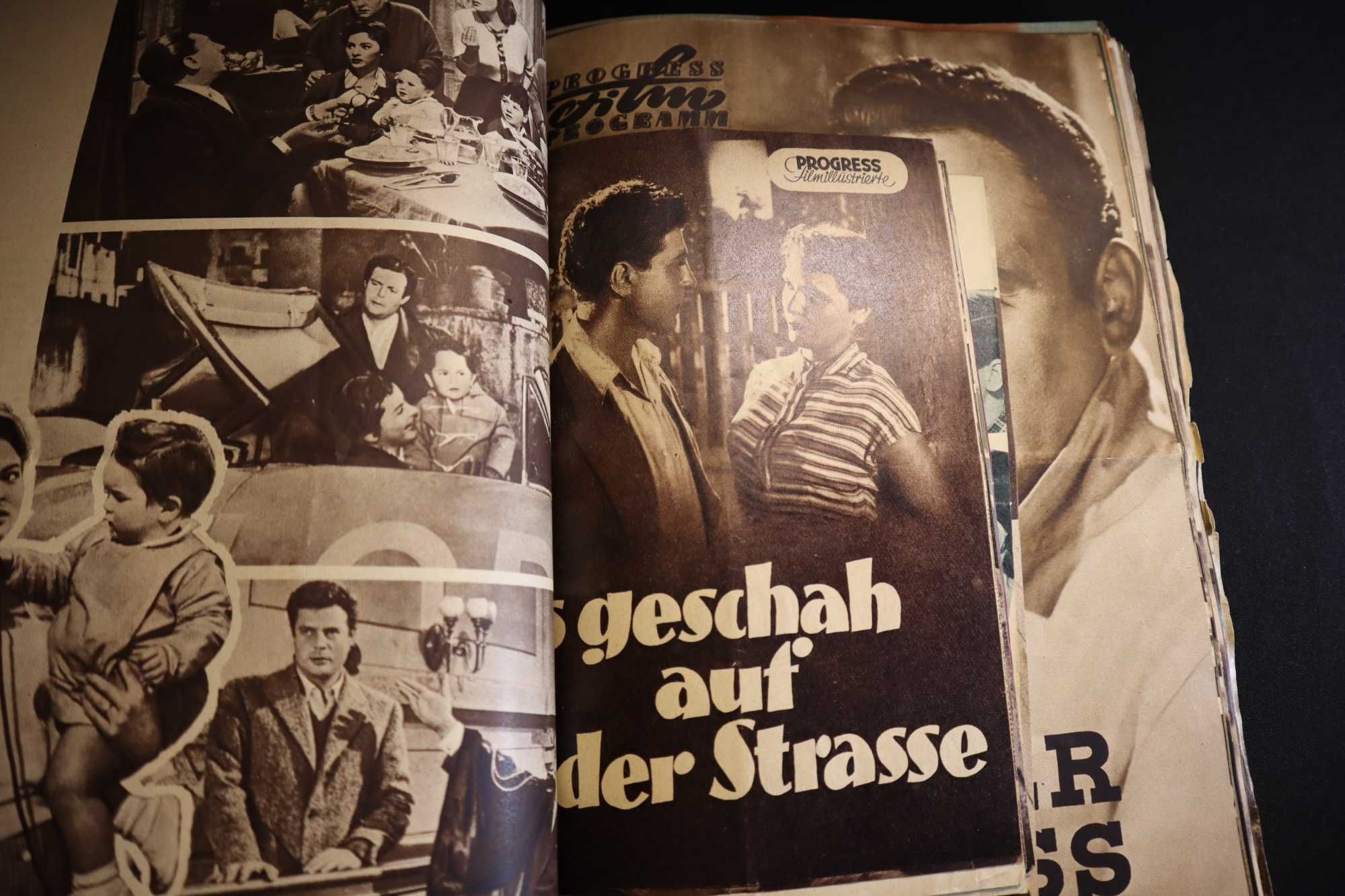 Gazeta Progress film 1958/1959 DDR reklama propaganda film