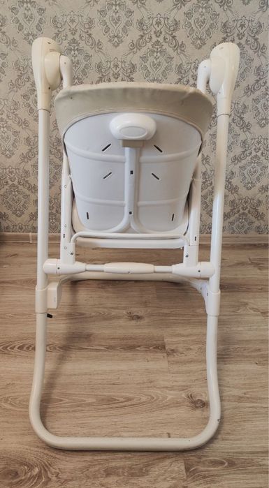 Стілець для годування Carello triumf, стілець гойдалка з музикою