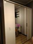 Szafa z lustrem 4drzwiowa