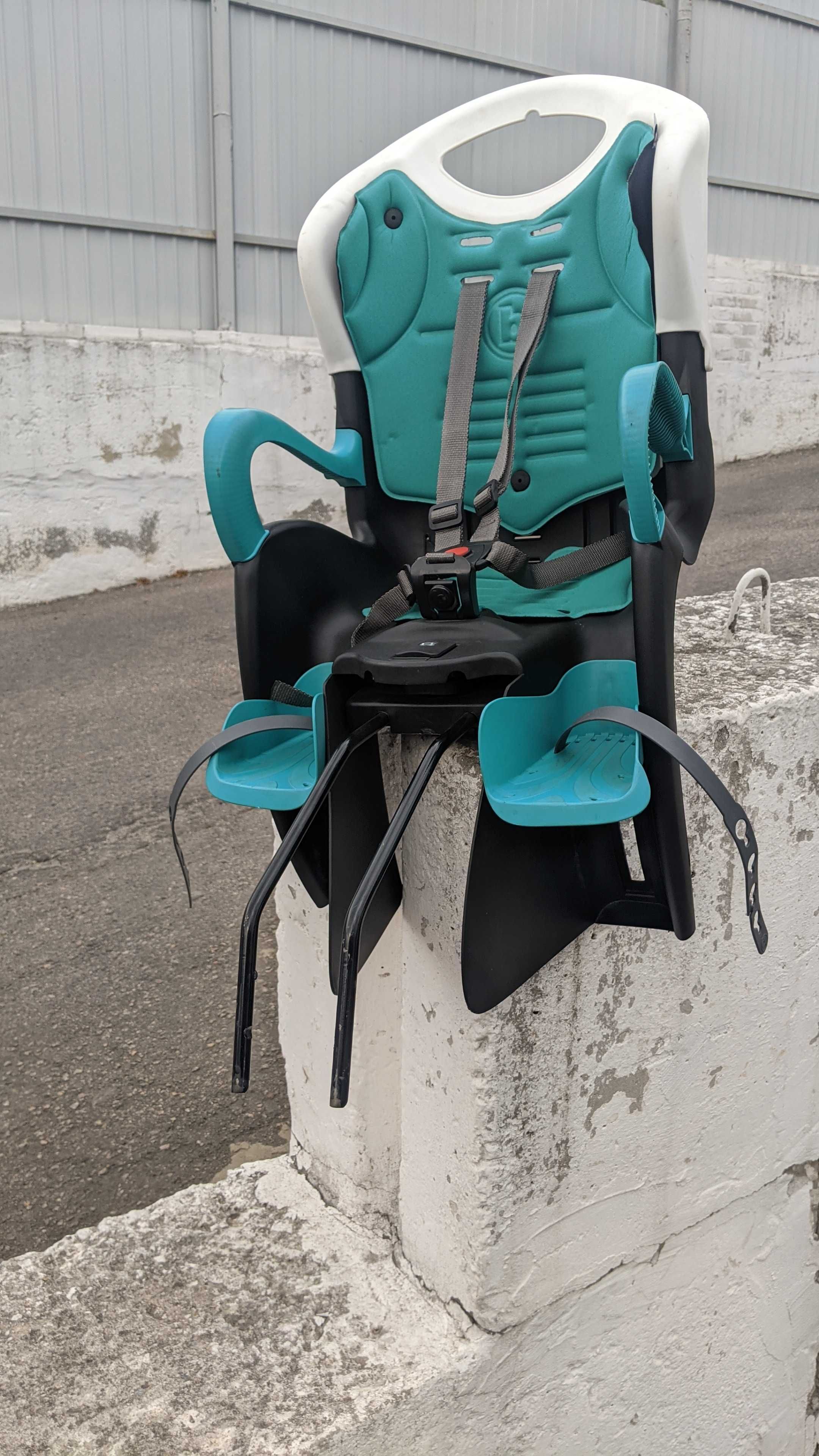 Велокрісло дитяче Bellelli Tiger Relax (white-turquoisw)