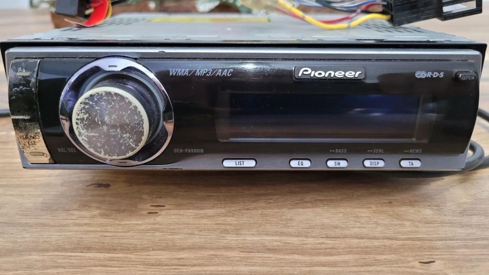 Pioneer DEHP6900IB animacje delfinki zestaw z iPodem