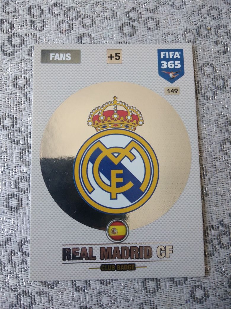 Karta fans Club badge fifa 365 Real Madryt 2017 #149