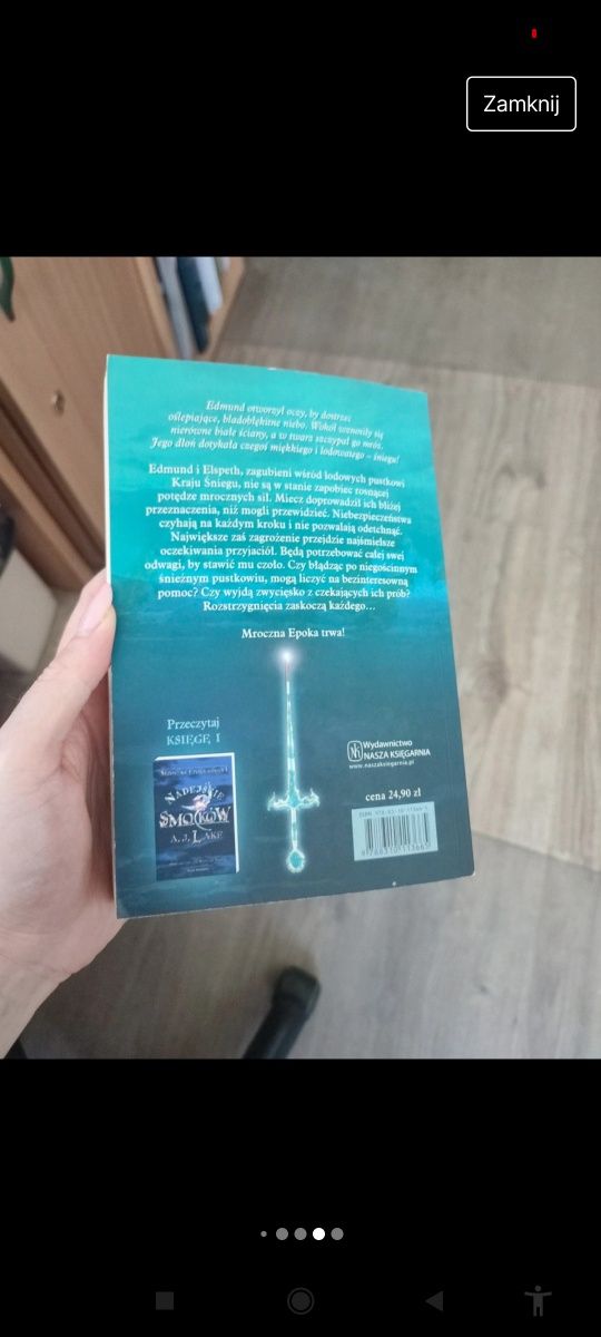 Książka Księga Miecza - A. J. Lake