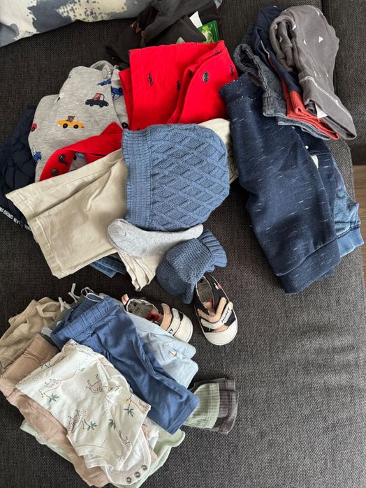 Продам пакет вещей на мальчика 5—12 месяцев