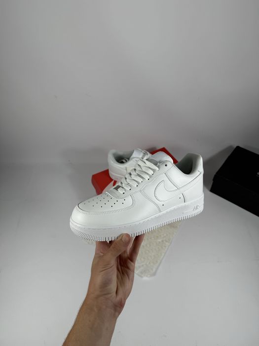 (БЕЗ ПЕРЕДОПЛАТИ) Кросівки Nike Air Force 1 White білі найк ар форс