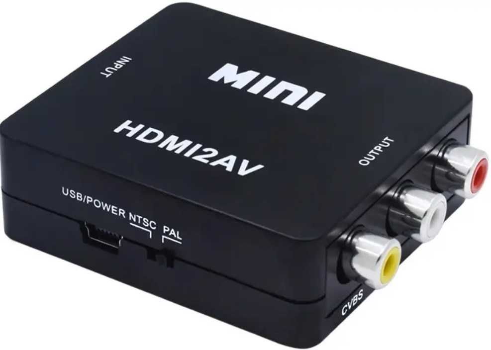 HDMI to RCA конвертер відеосигналу для старих ТБ