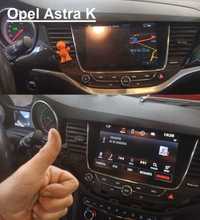 Rádio Opel Astra K - Reparação - Substituição do écran por Original