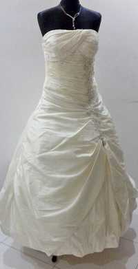 Piękna Suknia Ślubna ekri 44 r. Cosmobella