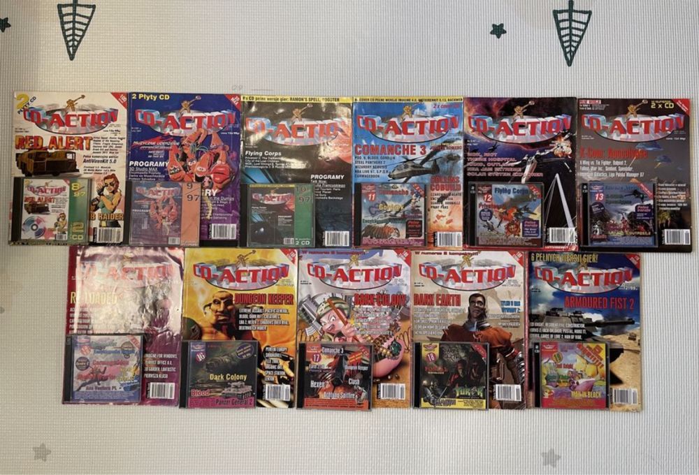 CD Action wszystkie numery od 1996 do 2015