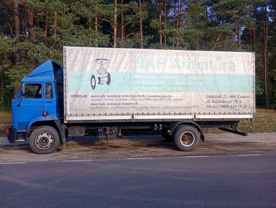 Star 1124 max długi oplandekowany paka 7 m