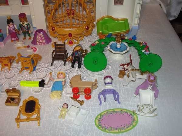 Playmobil Zamek Księżniczki Umeblowany 6849