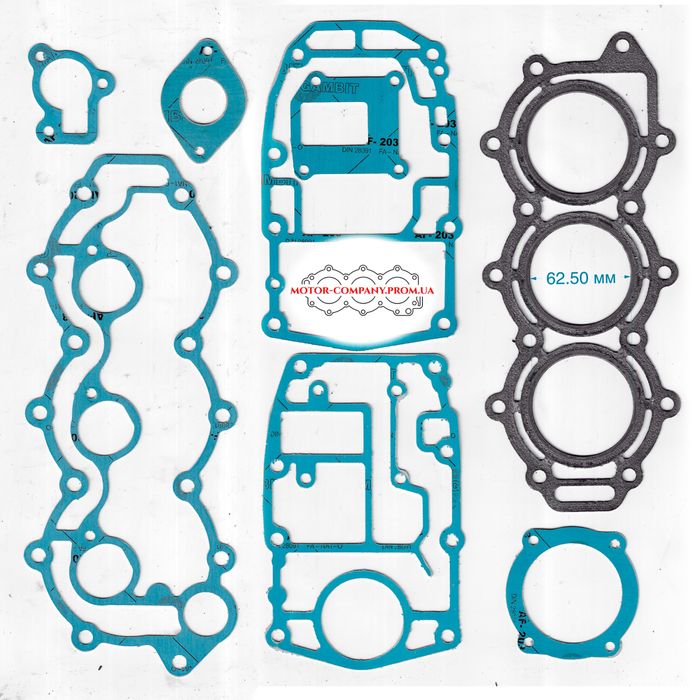 Прокладки мотора Ямаха, Хонда, Меркури, Джонсон, Парсун и др.