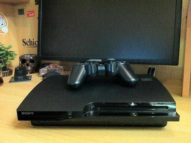 Playstation 3 ,Slim 160 GB,Много игр