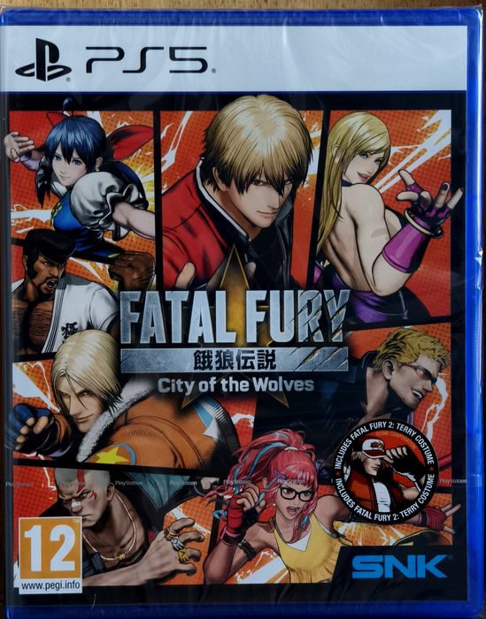 PS5 Jogo Fatal Fury City of the Wolves Special Edition Selado