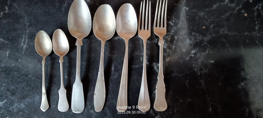 Doskonały prezent złote łyżeczki sprzedam