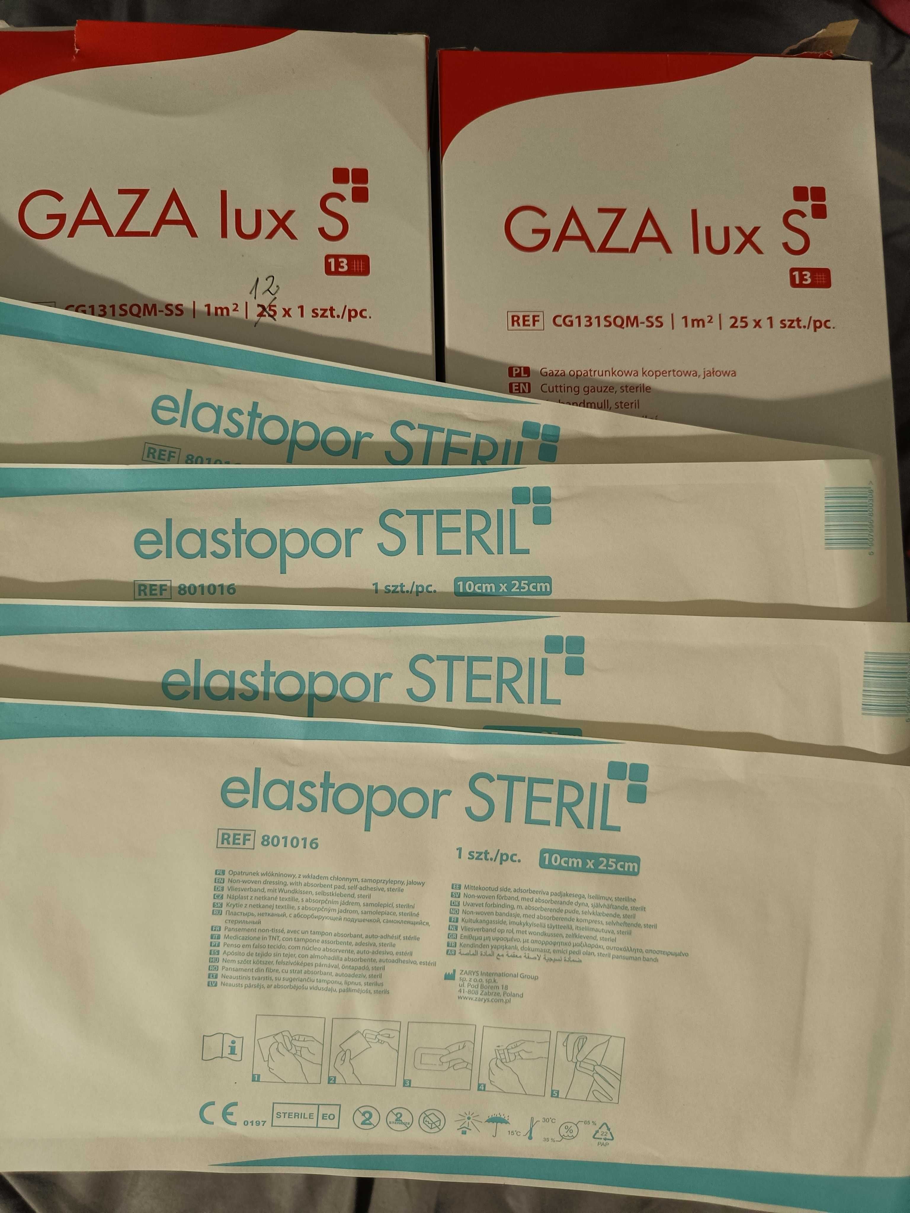 Gaza lux s 1m², elastopor steril